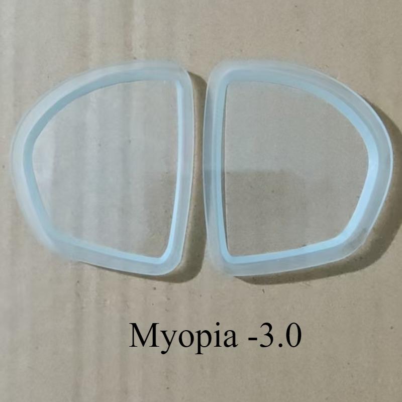wholesale Tempered glass Lens Myopia  Lens for m2032 Diving Mask