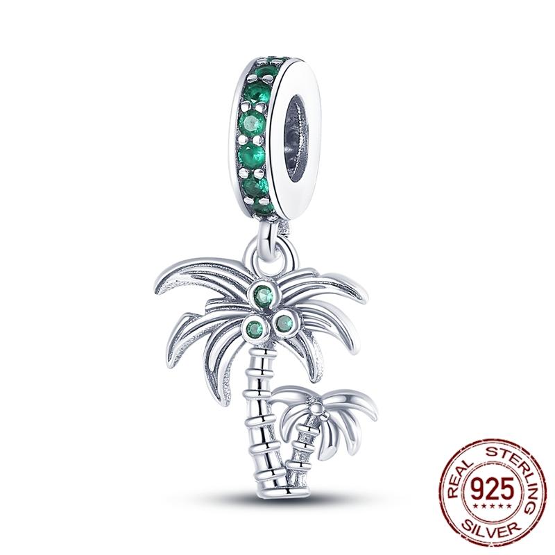 Mula Koppar Blå Resa Flygplan Berlocker Hänge Pärlor Passar Originalpan Armband Smycken För Kvinnor Diy Gåva