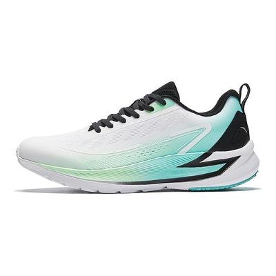 Zapatillas de Running Ligeras con Absorción de Impactos Antideslizantes de Caña Baja para Hombre Zapatillas Blancas Verdes 112435547-4