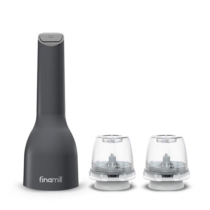 FINAMILL Electric Spice and Salt Grinder