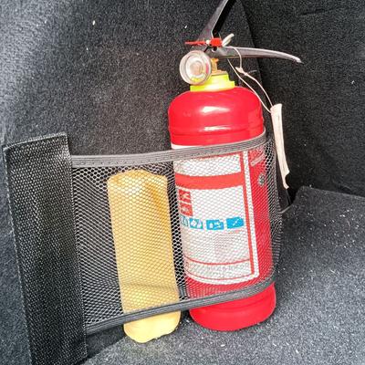Car Back Rear Trunk Storage Net Seat Elastic String Net Stick-On Type Mesh Storage Bag Auto Organizer Seat Back Bag S
