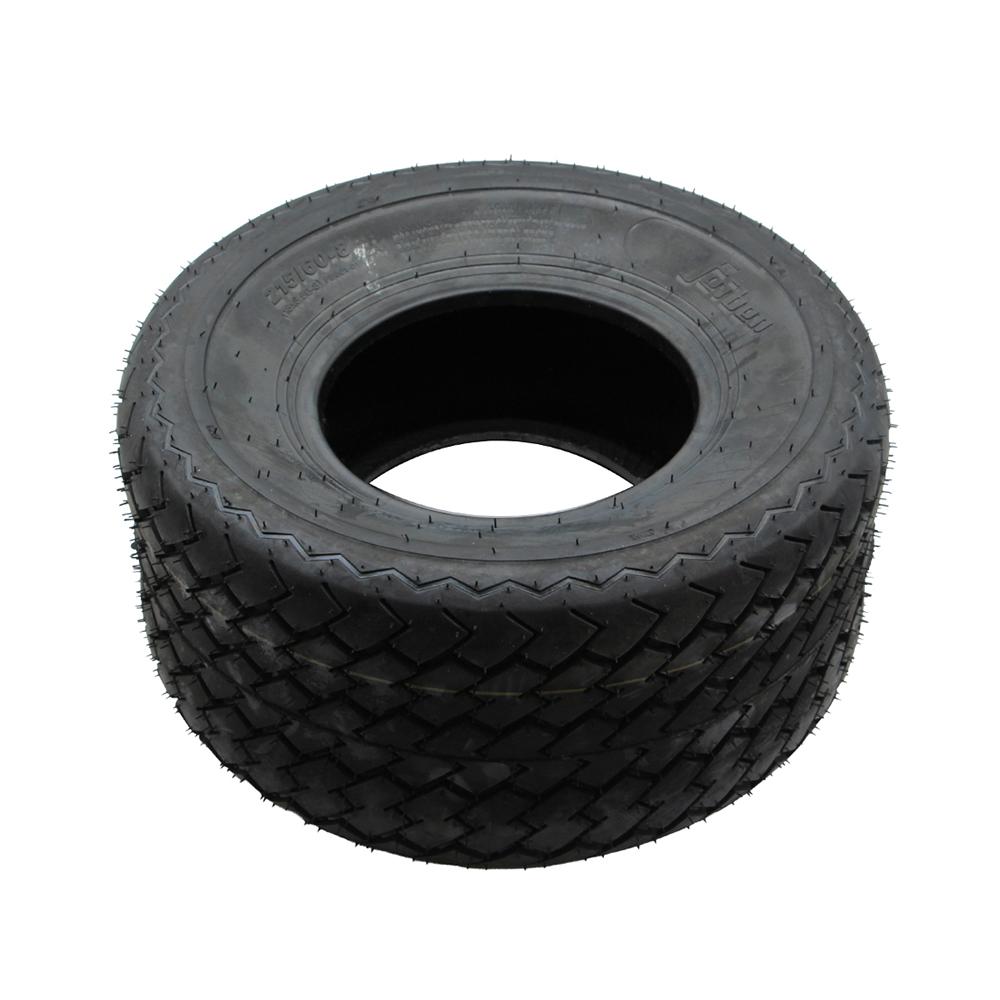 215/60-8 Thickened Wear-resistant Tubeless Tire 18x8.50-8 Vacuum Tyre 6 PR For Golf Cart ATV Tourist Bus Wheel Parts