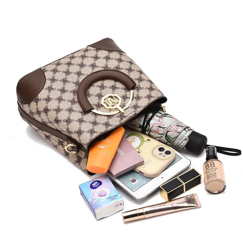 2025 New Fashion Bucket Bag Handbag Women's Large-capacity Shoulder Oblique Span Bag Women's