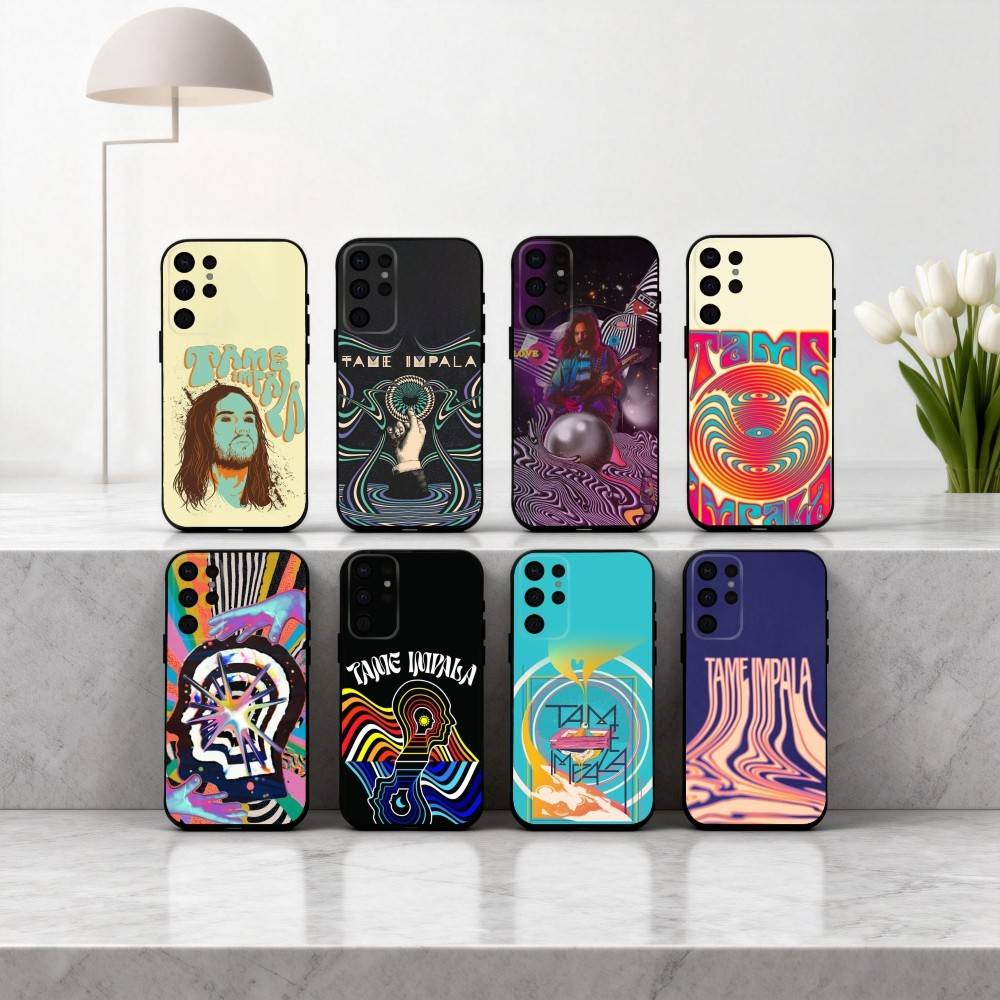 Epiphany Pop T-Tame I-Impala Band Phone Case For Samsung S25,S24,S21,S22,S23,S30,Ultra,S20,Plus,Others Soft Black Case
