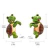 Flower Pot Decorations 2 Pieces Turtle Climbing Plant Hangers Decorations Animal Ornament For Apartment Yard Lawn Garden Patio