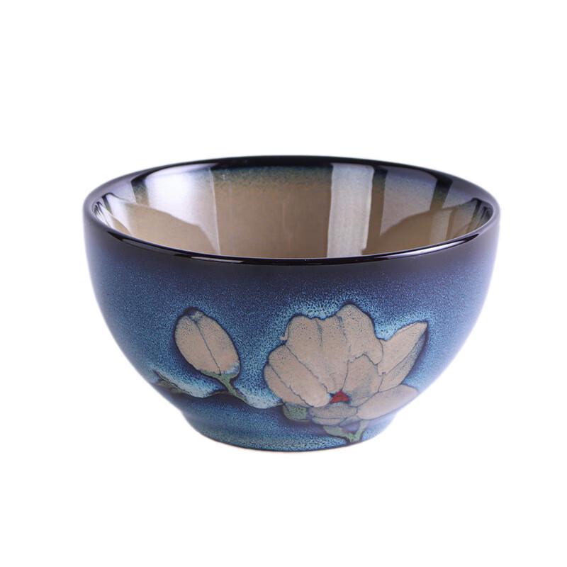 Japoński Styl Ceramiczny Zestaw Miseczek na Ryż i Deser z Glazurą Piecową