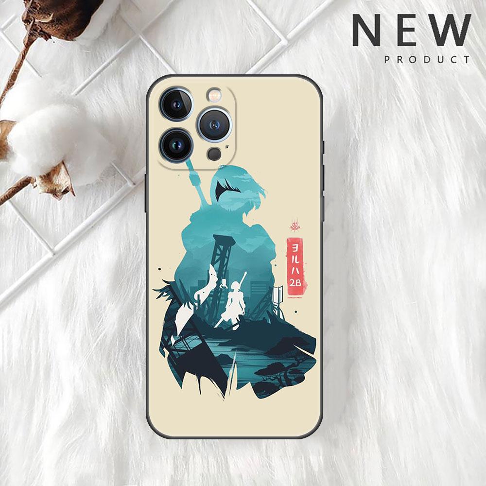 

Милый чехол аниме Genshin Impact для Apple iPhone 14 11 13 12 Pro 7 XR X XS Max 8 Plus 6 6S 14Pro, черный мягкий чехол для телефона iPhone 6 6S