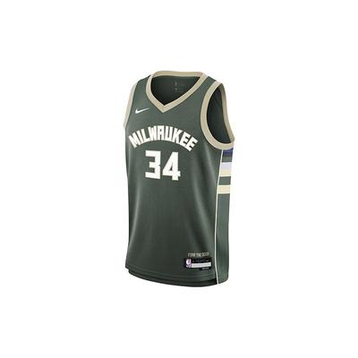 X NBA Νεανική Φανέλα Μπάσκετ Giannis Antetokounmpo Γρήγορης Ξήρανσης Αναπνεύσιμη Παιδικές φανέλες Πράσινη 3Z2B7BX2P00-BCKGA