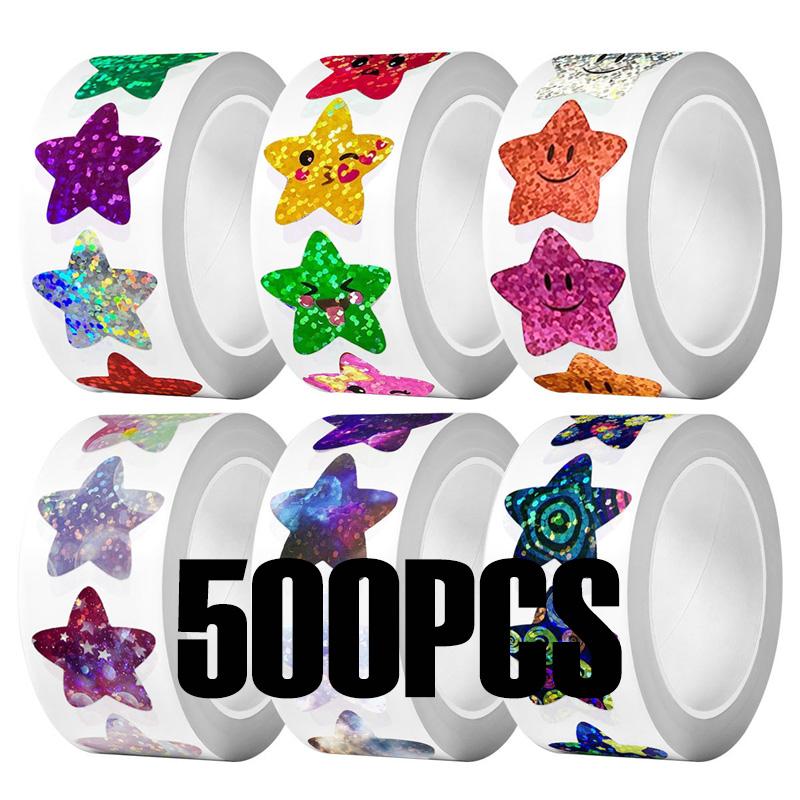 

500pcs of study/doodle/gift stickers, suitable for gift wrapping, book stickers, Christmas, Valentine s Day gift wrapping.
