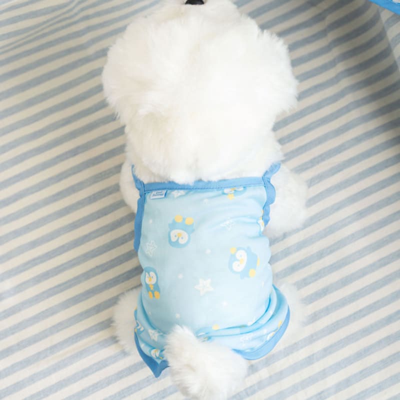 [Haustier] Cooles Sommer-T-Shirt, ärmellos, Größe S