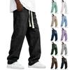 Men's Cotton Linen Trousers Men's Casual Fashionable Cotton Linen Trousers