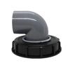 Tampa de Tampa para Tambor IBC de Tonel com Filtro de Nylon com Respiro Tampa Plástica para Tambor de Ton Tampa para Tanque Tote Acessório de Respiro