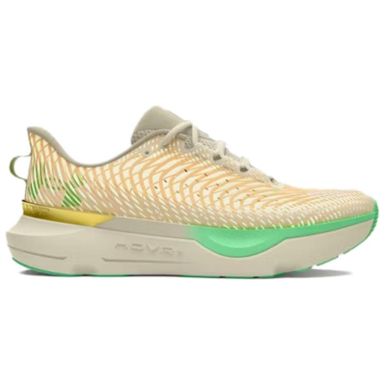 Under Armour HOVR Infinite Pro Etched In Stone Women Sneakers Cream Ivory-Dune Brownstone 3027334-100
