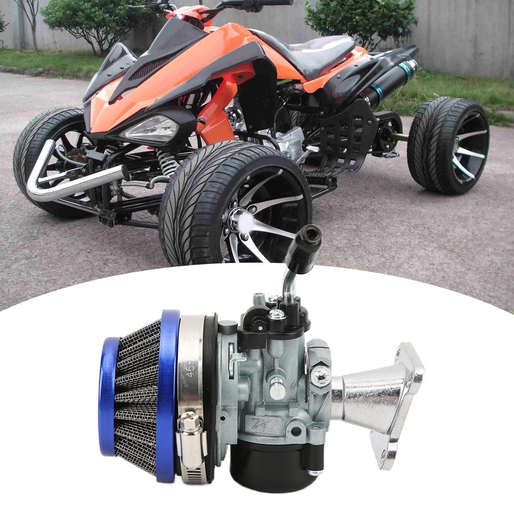 Carburetor Air Filter Assembly for 49cc 50cc 60CC 66CC 70cc 80cc 2 Stroke Engine Motorized Bicycle
