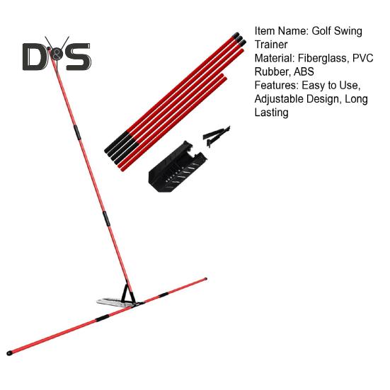 Suport pentru stick de golf, unghi reglabil, ușor de instalat, pentru antrenamentul swingului de golf, accesorii pentru practicarea golfului