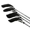 10Pcs Golf Head Headcovers with Window Display, Neoprene Golf Iron Head Covers