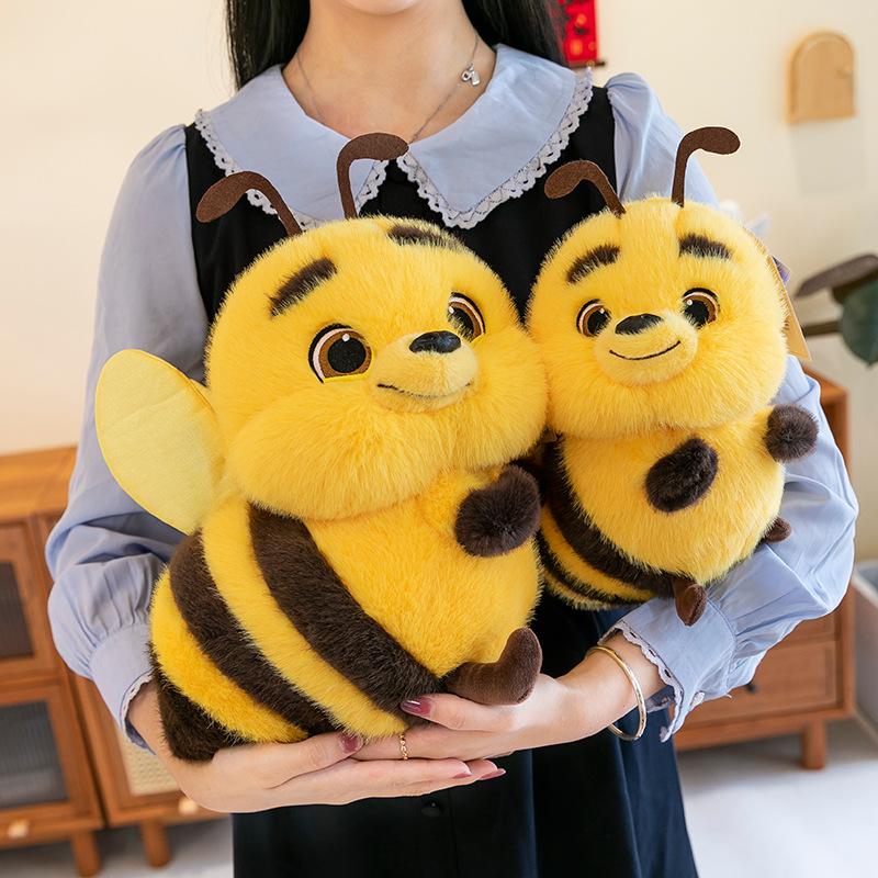 Big Eyed Bee Doll Original Genuine Plush Toy Soothing Sleeping Doll