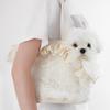 Onecute Lace Pet Carrier Bag - Handheld Shoulder Puppy Purse for Small Dogs, Chihuahua, Cats - Dog Walking Accessories