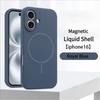 High Quality Liquid Silicone For Magsafe Case For iPhone 17 16 15 14 13 12 Pro Max Plus Magnetic Wireless Charger Fundas Protector Cover