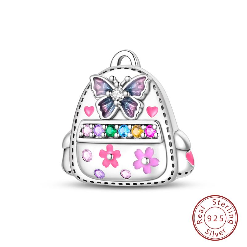 Copper Graduation Season Series Colored Owl Bachelor'S Hat Charms Beads Fit Qikaola Original Bracelets Diy Jewelry