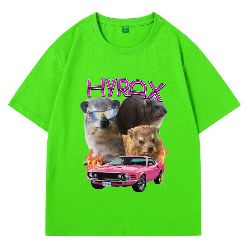 

Stylish Hyrax T Shirt Hip Hop Funny Meme Mom Dad Vintage Clothes T-shirt Fashion Casual Tee Shirts Men Women Cotton Short Sleeve 4XL
