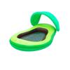 Inflatable Adult Avocado Floating Row Water Toy With Mesh Sun Shading Recliner