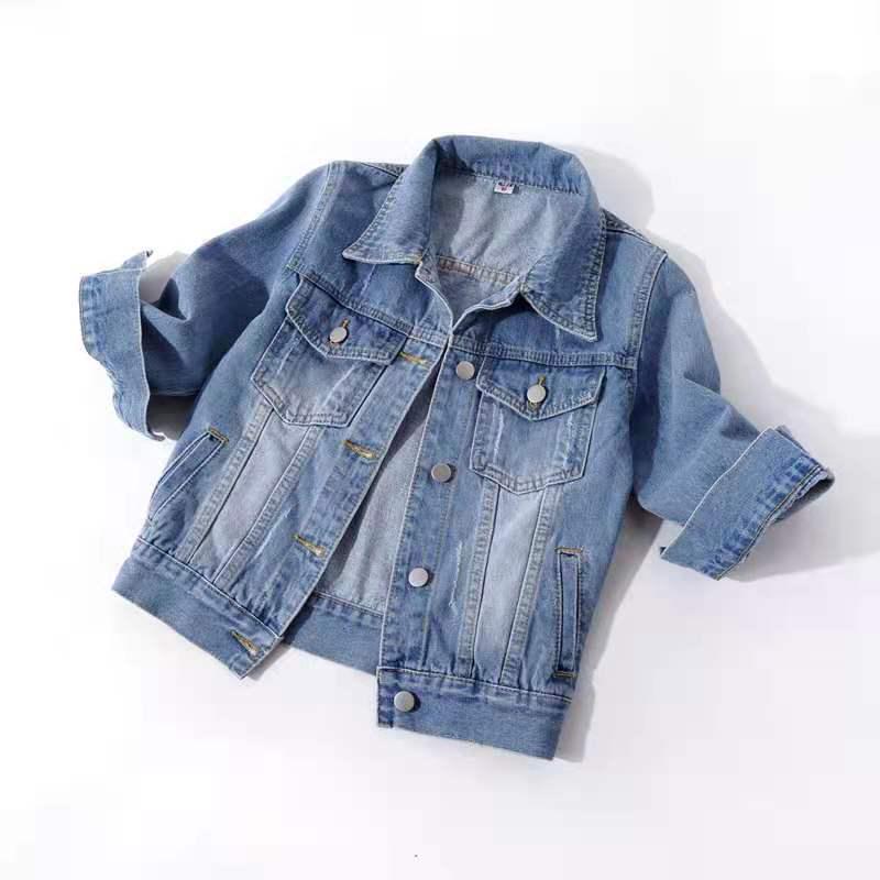 Spring/Summer 2026 Women's Cropped Denim Jacket - Fashionable, Slimming, Versatile Top