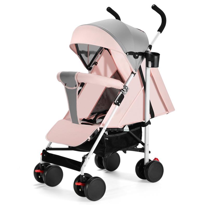 Lightweight Folding Baby and Toddler Umbrella Stroller with Recline Feature