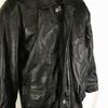 Creation Cube Leather Puffer Coat [Men’s M/Black] Full Zip Jacket(USED)