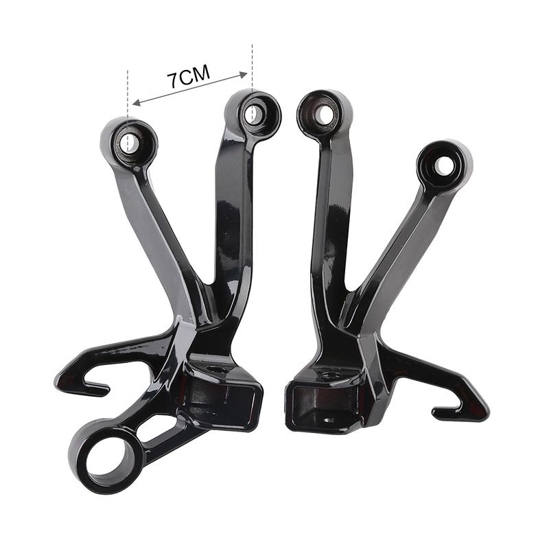 Motorcycle Rear Foot Pegs Footrest Bracket Set For Suzuki Gsxr1000 Gsxr 1000 2003 -2004 K3 K4