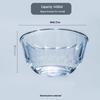 Heat-Resistant Borosilicate Glass Bowl for Microwave, Egg Beating, Baking, Dough Mixing, and Soup.