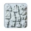 Elegant Princess Shape Silicone Mould For Home Chocolates And