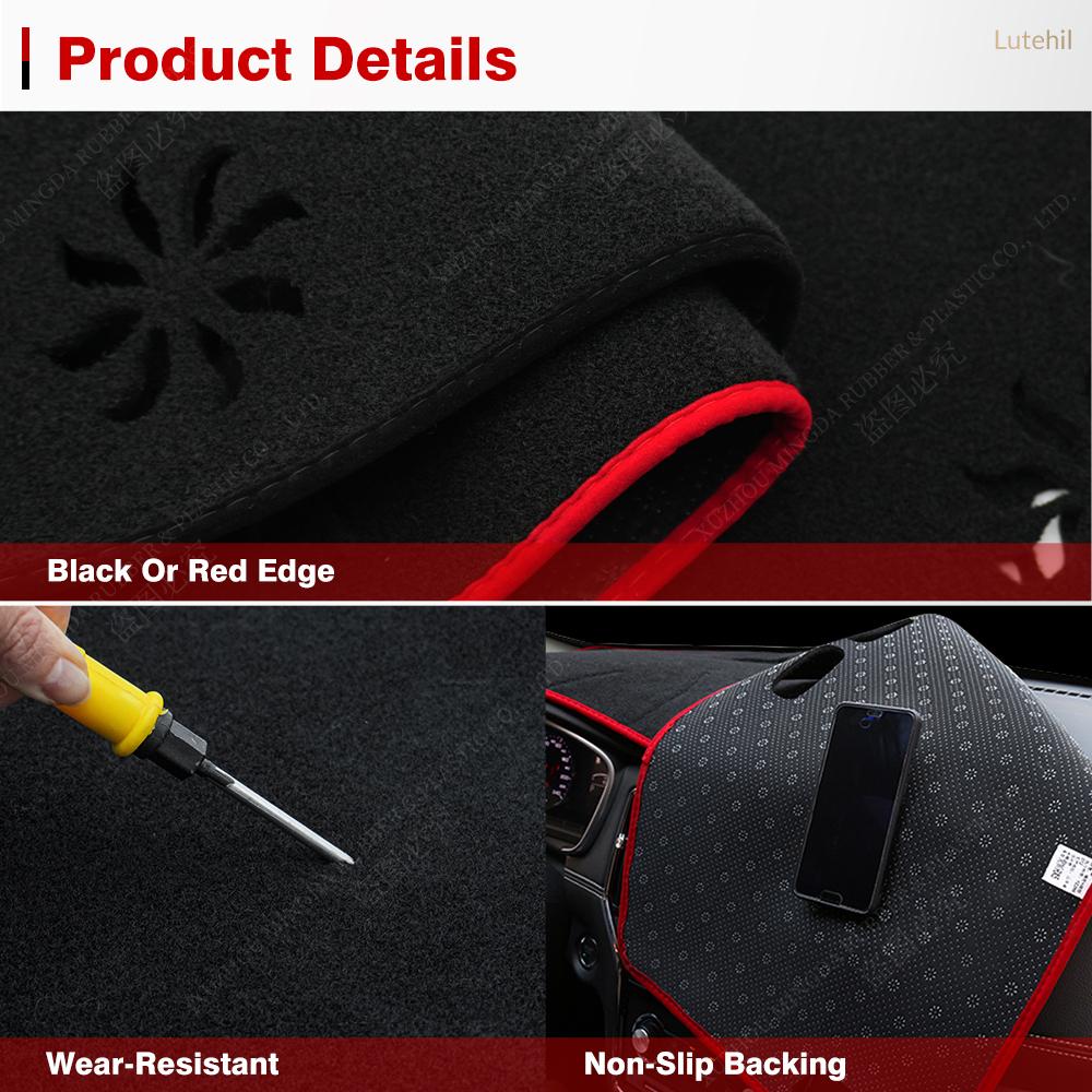 Car Dashboard Cover For Chevrolet Spark 2013 2014 2015 Dash Mat Sun Shade Anti-UV Carpets Car