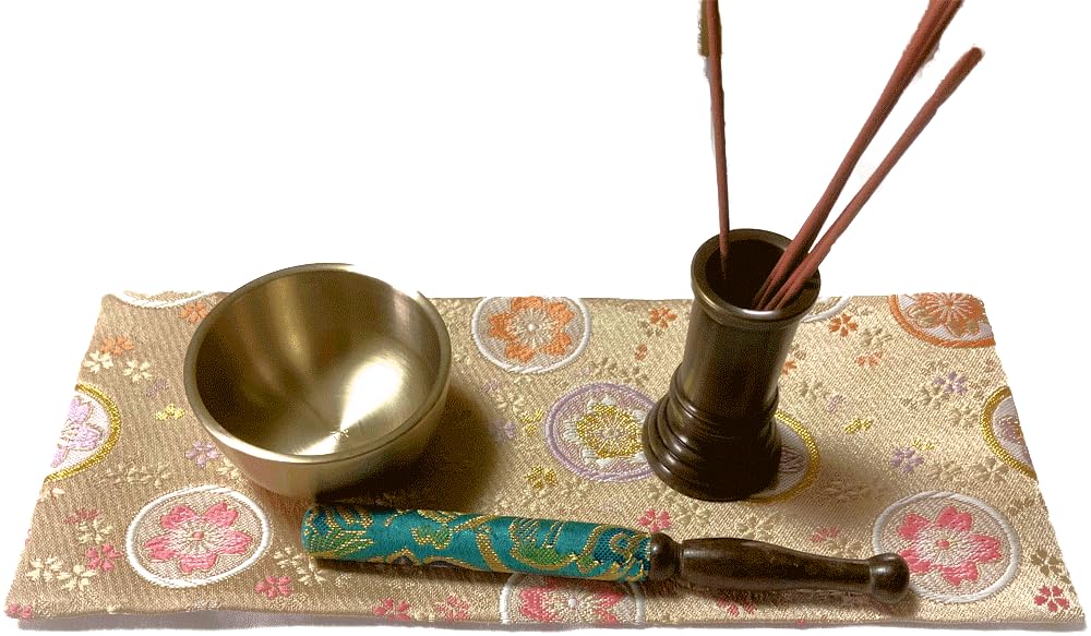 Fire-resistant Buddhist altar mat, small size (medium, 30 x 12 cm)