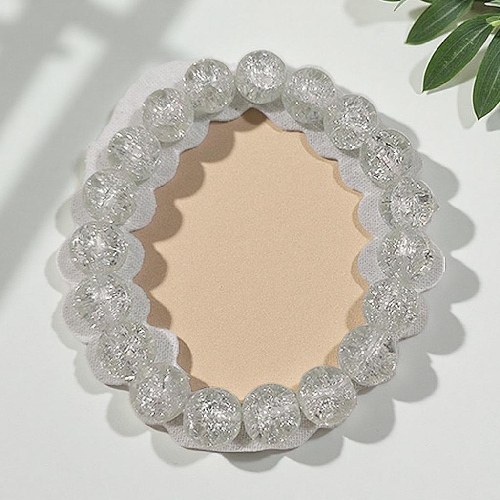 10mm Dopamine Jade Crushed Glass Bracelet: Women's Light Luxury Fidget Beaded Bracelet