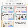 Weekly Log Block and Childcare Decorative 160 Pen Holder Marks' Date-Free Diary, Type, Travel, Hobbies, Cooking, Recording, Planner, H186xW132xD9mm,