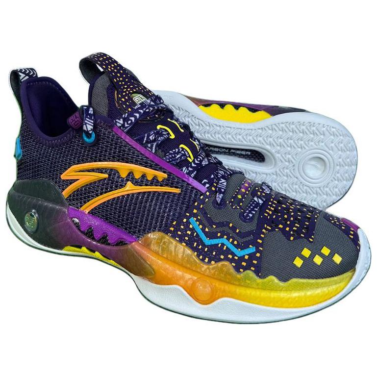 Anta Crazy Tide 5 Pro Agile Kyrie Basketballsko Herre Sneakers Lilla 112411111S-5