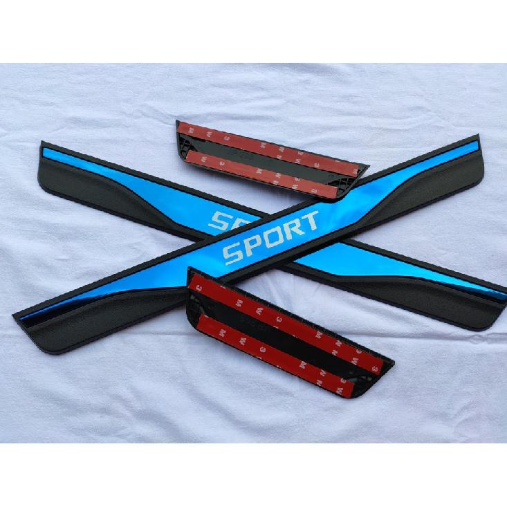 For Honda Pilot Car Accessories  2022  2016 Door Sill Threshold Pedal Cover Trim Scuff Plate Guards Styling