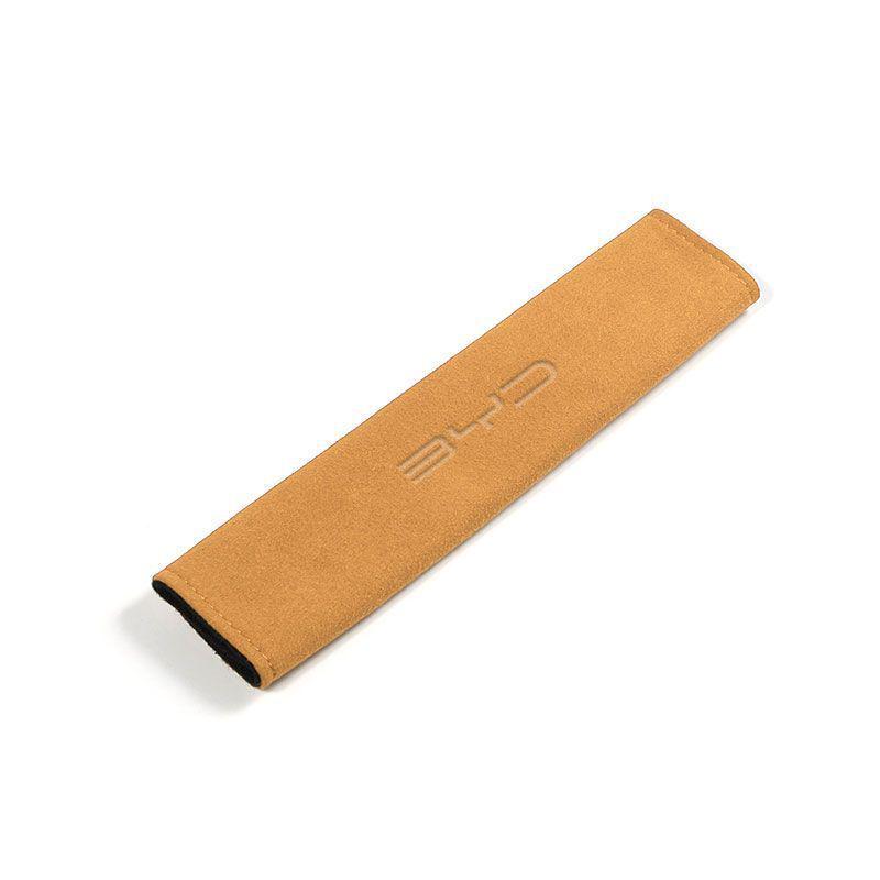 New BYD Suede Seat Belt Shoulder Pad: Anti-Chafing, Wear and Dirt-Resistant, All-Season, Light Luxury, Simple, Practical