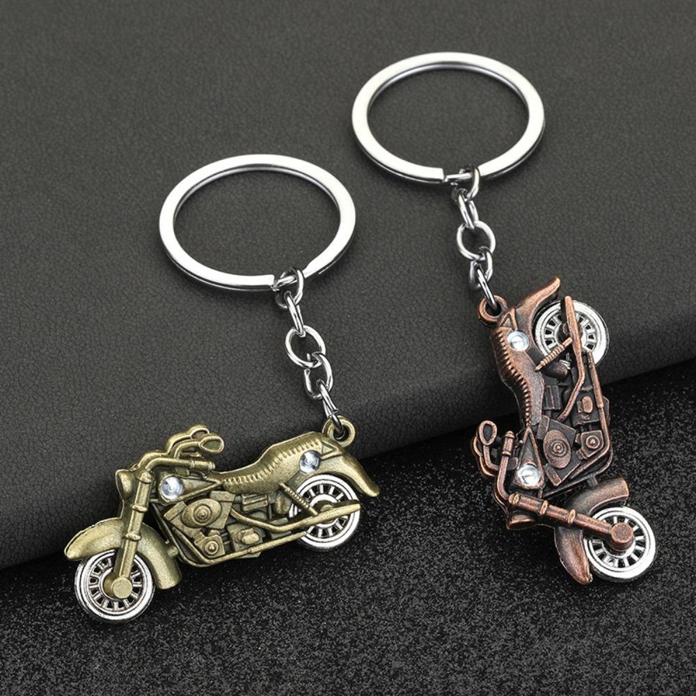 Anhänger Mini-Motorradmodell Schlüsselanhänger Simulation Motorrad Cooles Motorrad-Anhänger Auto Schlüsselanhänger