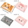 Versatile Warm Hooded Nap Blanket Cozy Soft Air Conditioning Blanket Cartoon Folding Kawaii Cloak Travel