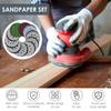 Universal 8 Hole Sanding Discs 125mm Sandpaper for Metal Wood Glass Sander Polishing Pads Home Abrasive Tools 180-3000 Grit