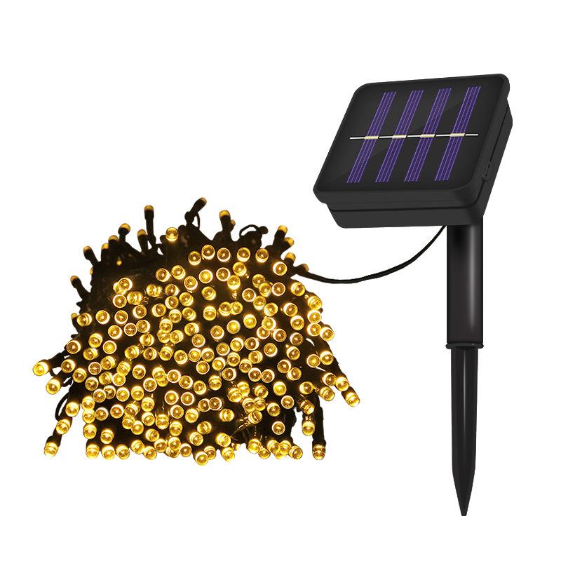 100LED Outdoor Led Solar String Lights Fairy Light Solar Powered Garland Lights 8 Mode Garden Wedding Decoration Waterproof