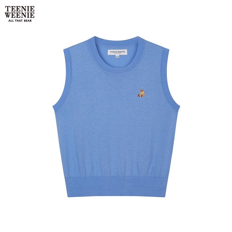 Teenie Weenie Women s Round Neck Sleeveless Knit Vest M