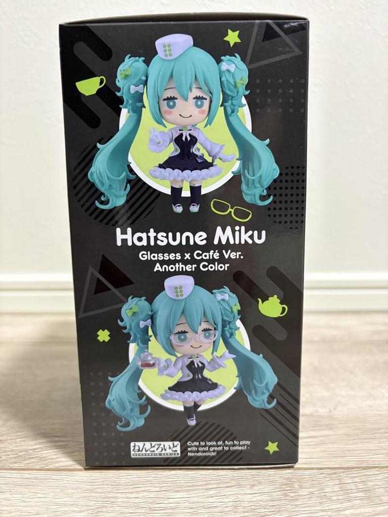 [USED] Good Smile Lottery Hatsune Miku Nendoroid Glasses X Cafe Ver. Last Prize