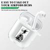 Anime My Hero Academia Figurer Gjennomsiktig Airpods-deksel for Funda Airpods 2/1 Deksel Boku No Hero Academia Mykt TPU-deksel Coque