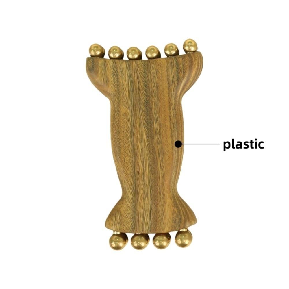 Face Lifting and Tightening Meridian Brush Natural Material Massager Tool Skin Caring