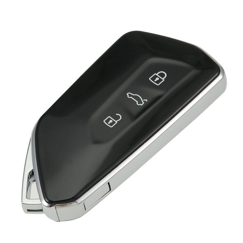 AA92-KDZA25 Remote Control Key Casing For VW Golf 8 Car 3 Buttons Smart Key Card Case Shell Replacement