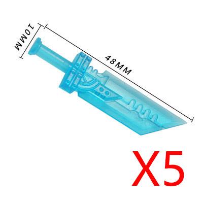 MOC Building Block Medieval Solider Knight Figures Toy Weapons Accessories Sword Axe Bow Sword Ten Spear Crossbow Mini Bricks