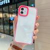 Fashion Transparent Phone Case for Iphone 11 12 13 14 15 Pro Max XS X XR Max 7 8 Plus SE 2020 Mini Candy Bumper Back Cover